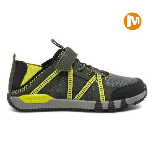 Merrell Hydro Free Roam Sandalen Kinder Olivgrün [DE-SVIHJ]